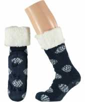 Navy meisjes huis antislip sokken slof antislip sokken anti slip stay home mt 20 24